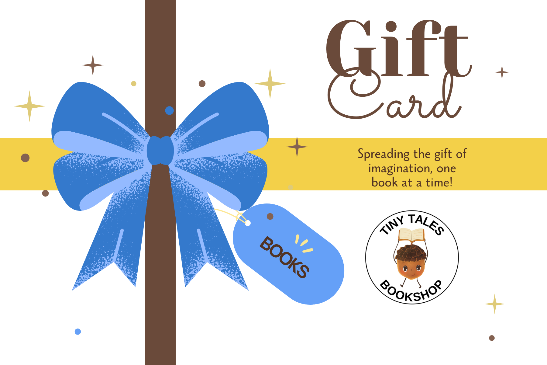 GIFT CARD -- Tiny Tales Bookshop